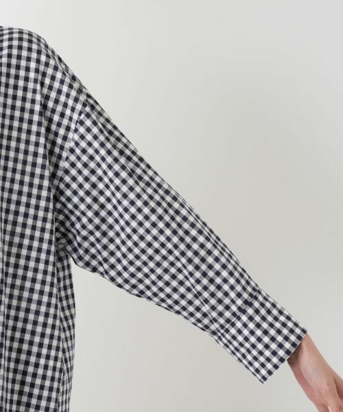 Leilian PLUS HOUSE / レリアンプラスハウス シャツ・ブラウス | ギンガムチュニックブラウス【NEMIKA】 | 詳細15