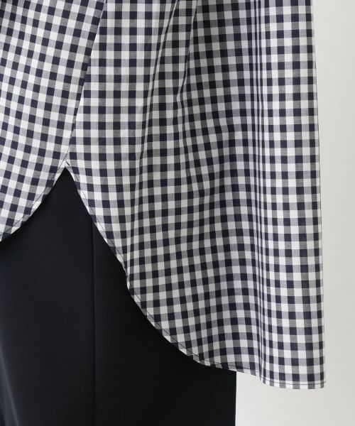 Leilian PLUS HOUSE / レリアンプラスハウス シャツ・ブラウス | ギンガムチュニックブラウス【NEMIKA】 | 詳細17
