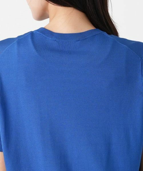 Leilian PLUS HOUSE / レリアンプラスハウス ニット・セーター | 猫モチーフクルーネックニット【NEMIKA】 | 詳細14