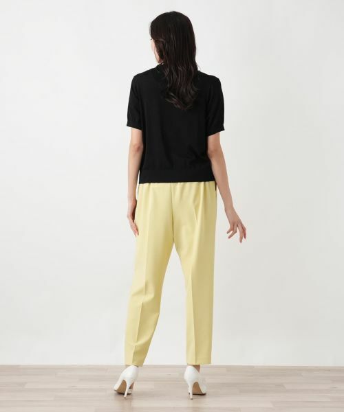 Leilian PLUS HOUSE / レリアンプラスハウス ニット・セーター | 猫モチーフクルーネックニット【NEMIKA】 | 詳細6