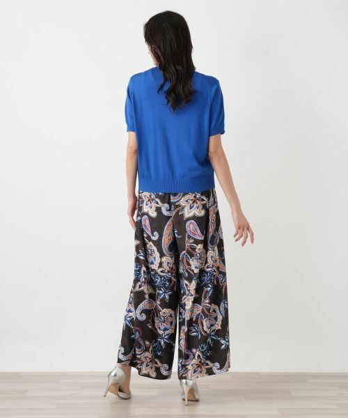 Leilian PLUS HOUSE / レリアンプラスハウス ニット・セーター | 猫モチーフクルーネックニット【NEMIKA】 | 詳細9