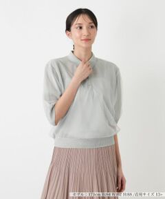 Leilian PLUS HOUSE / レリアンプラスハウス ニット・セーター | ポロニット【NEMIKA】