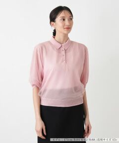 Leilian PLUS HOUSE / レリアンプラスハウス ニット・セーター | ポロニット【NEMIKA】