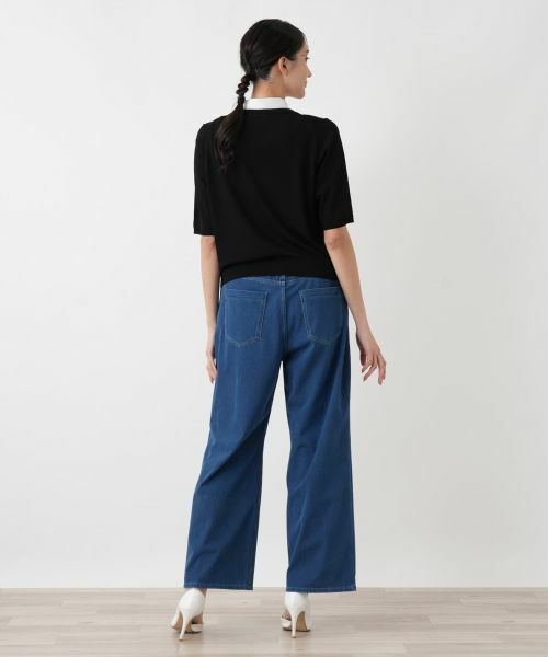 Leilian PLUS HOUSE / レリアンプラスハウス ニット・セーター | ニットプルオーバー【NEMIKA】 | 詳細3