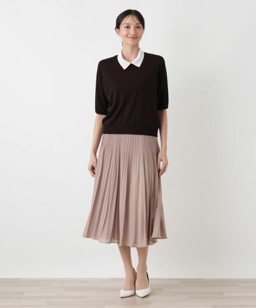 Leilian PLUS HOUSE / レリアンプラスハウス ニット・セーター | ニットプルオーバー【NEMIKA】 | 詳細4