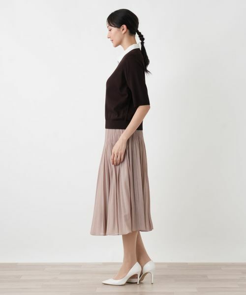 Leilian PLUS HOUSE / レリアンプラスハウス ニット・セーター | ニットプルオーバー【NEMIKA】 | 詳細5