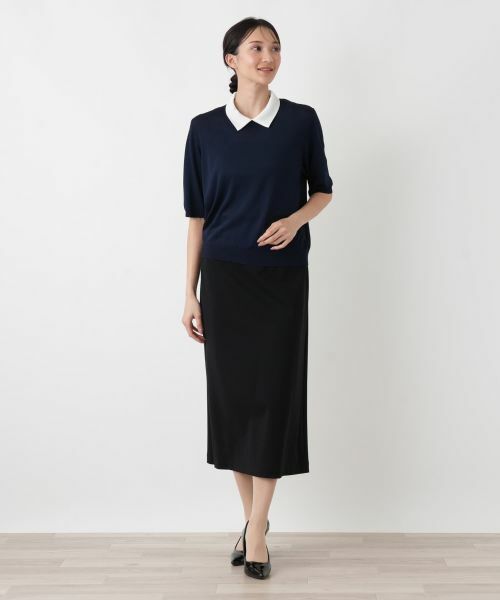 Leilian PLUS HOUSE / レリアンプラスハウス ニット・セーター | ニットプルオーバー【NEMIKA】 | 詳細7