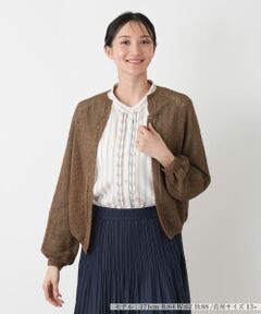 Leilian PLUS HOUSE / レリアンプラスハウス カーディガン・ボレロ | カーディガン【NEMIKA】