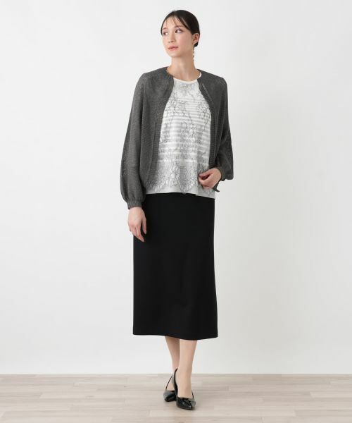 Leilian PLUS HOUSE / レリアンプラスハウス カーディガン・ボレロ | カーディガン【NEMIKA】 | 詳細4