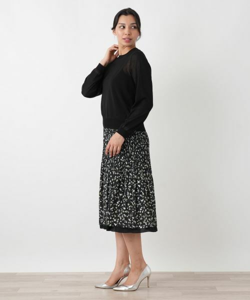 Leilian PLUS HOUSE / レリアンプラスハウス ニット・セーター | ニットタイプ【NEMIKA】 | 詳細2