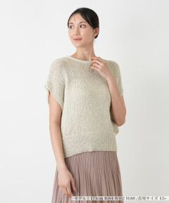 Leilian PLUS HOUSE / レリアンプラスハウス テーラードジャケット | ニットプルオーバーベスト【NEMIKA】