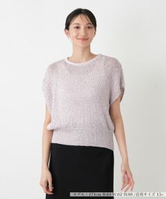 Leilian PLUS HOUSE / レリアンプラスハウス テーラードジャケット | ニットプルオーバーベスト【NEMIKA】