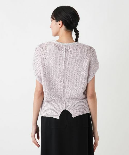 Leilian PLUS HOUSE / レリアンプラスハウス テーラードジャケット | ニットプルオーバーベスト【NEMIKA】 | 詳細12