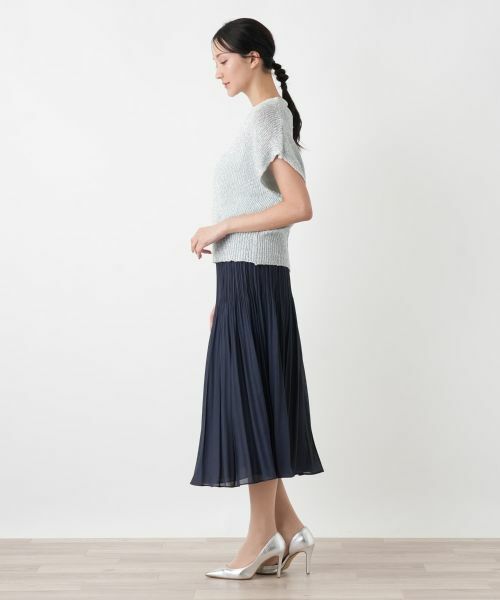 Leilian PLUS HOUSE / レリアンプラスハウス テーラードジャケット | ニットプルオーバーベスト【NEMIKA】 | 詳細2