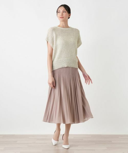 Leilian PLUS HOUSE / レリアンプラスハウス テーラードジャケット | ニットプルオーバーベスト【NEMIKA】 | 詳細4