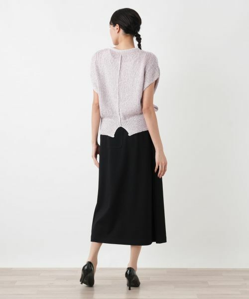 Leilian PLUS HOUSE / レリアンプラスハウス テーラードジャケット | ニットプルオーバーベスト【NEMIKA】 | 詳細9