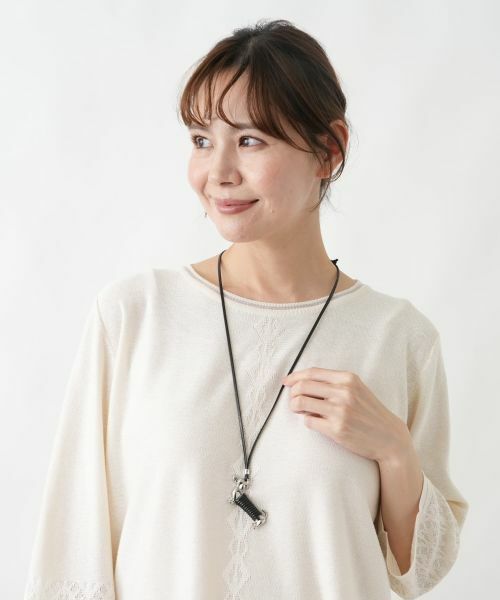 Leilian PLUS HOUSE / レリアンプラスハウス ネックレス・ペンダント・チョーカー | ドッグモチーフコードネックレス | 詳細6