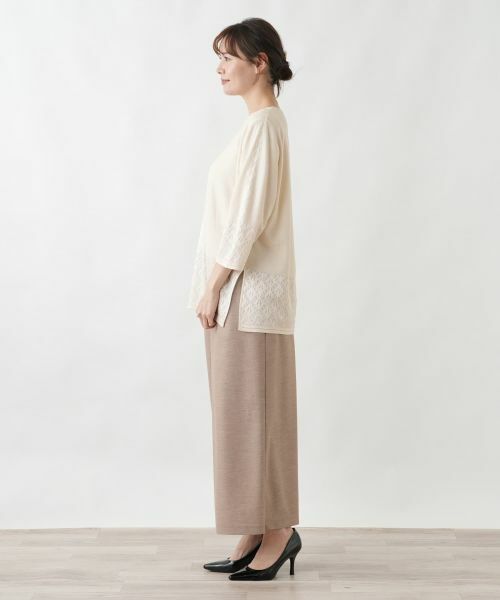 Leilian PLUS HOUSE / レリアンプラスハウス ニット・セーター | セーター【CINZIA CALDI】 | 詳細2