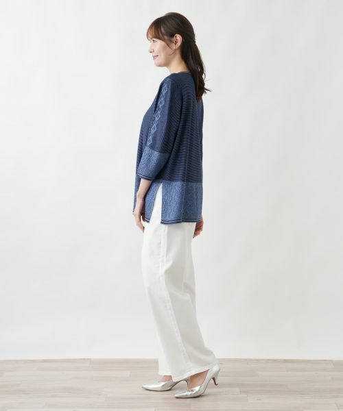 Leilian PLUS HOUSE / レリアンプラスハウス ニット・セーター | セーター【CINZIA CALDI】 | 詳細5