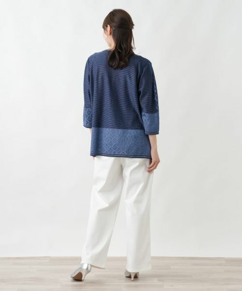 Leilian PLUS HOUSE / レリアンプラスハウス ニット・セーター | セーター【CINZIA CALDI】 | 詳細6