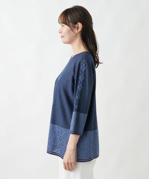 Leilian PLUS HOUSE / レリアンプラスハウス ニット・セーター | セーター【CINZIA CALDI】 | 詳細8