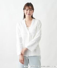 Leilian PLUS HOUSE / レリアンプラスハウス カーディガン・ボレロ | カーディガン【CINZIA CALDI】