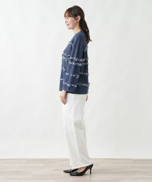 Leilian PLUS HOUSE / レリアンプラスハウス カーディガン・ボレロ | カーディガン【CINZIA CALDI】 | 詳細2