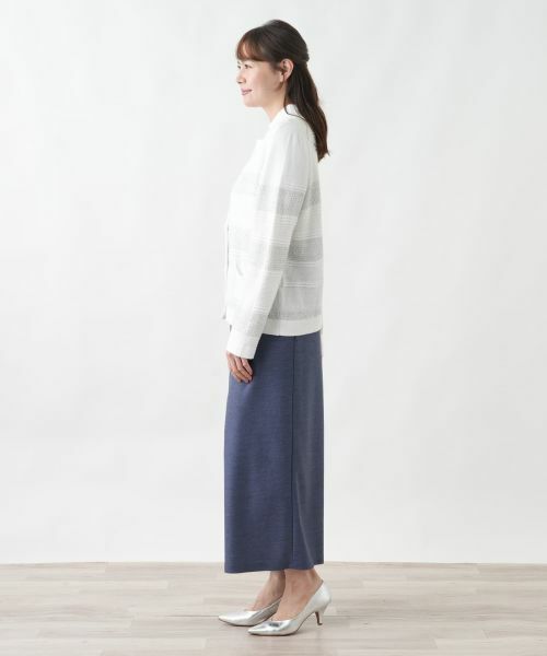 Leilian PLUS HOUSE / レリアンプラスハウス カーディガン・ボレロ | カーディガン【CINZIA CALDI】 | 詳細5