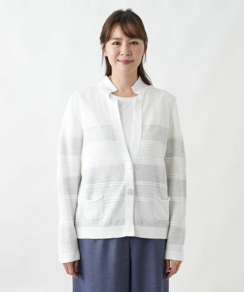 Leilian PLUS HOUSE / レリアンプラスハウス カーディガン・ボレロ | カーディガン【CINZIA CALDI】 | 詳細7