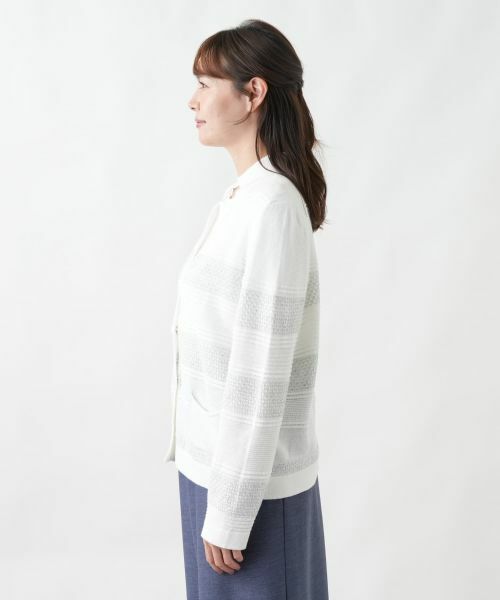 Leilian PLUS HOUSE / レリアンプラスハウス カーディガン・ボレロ | カーディガン【CINZIA CALDI】 | 詳細8