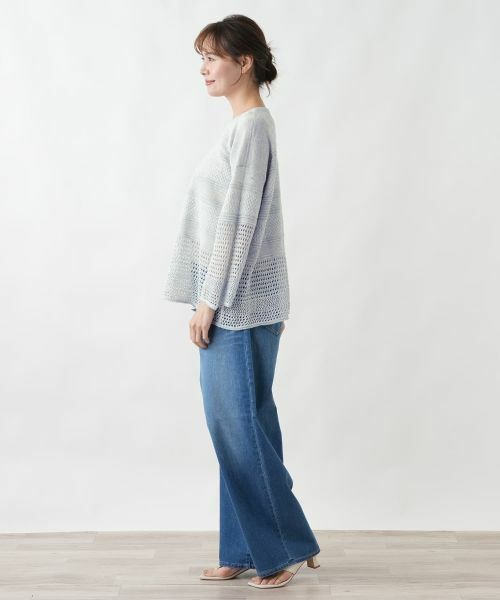 Leilian PLUS HOUSE / レリアンプラスハウス ニット・セーター | セーター【CINZIA CALDI】 | 詳細2