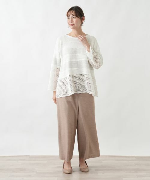 Leilian PLUS HOUSE / レリアンプラスハウス ニット・セーター | セーター【CINZIA CALDI】 | 詳細4