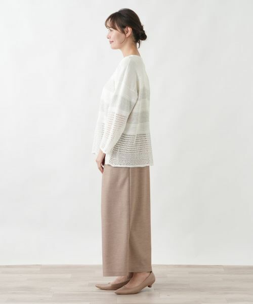 Leilian PLUS HOUSE / レリアンプラスハウス ニット・セーター | セーター【CINZIA CALDI】 | 詳細5