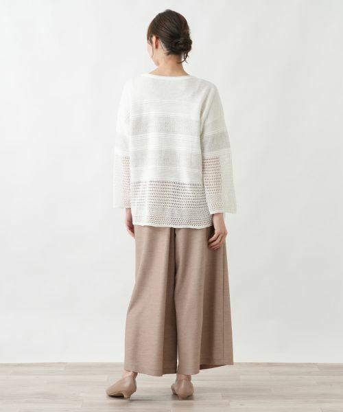 Leilian PLUS HOUSE / レリアンプラスハウス ニット・セーター | セーター【CINZIA CALDI】 | 詳細6