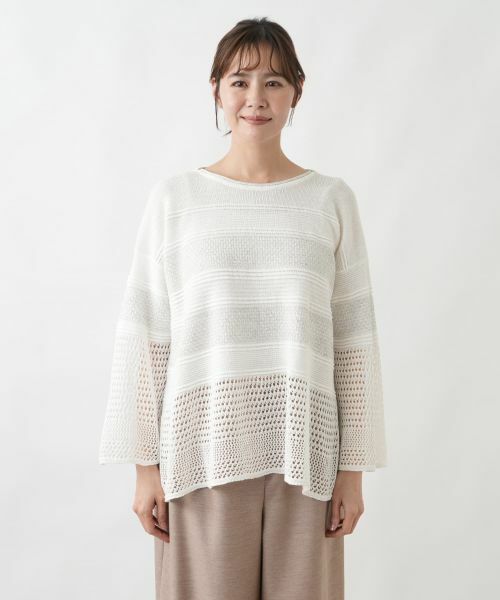 Leilian PLUS HOUSE / レリアンプラスハウス ニット・セーター | セーター【CINZIA CALDI】 | 詳細7