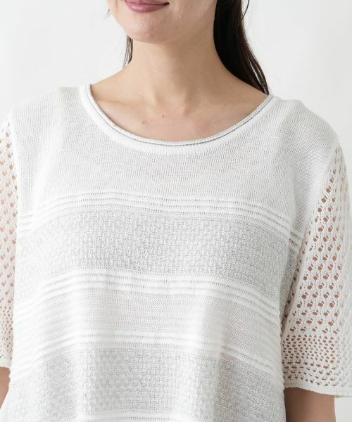 Leilian PLUS HOUSE / レリアンプラスハウス ニット・セーター | セーター【CINZIA CALDI】 | 詳細10