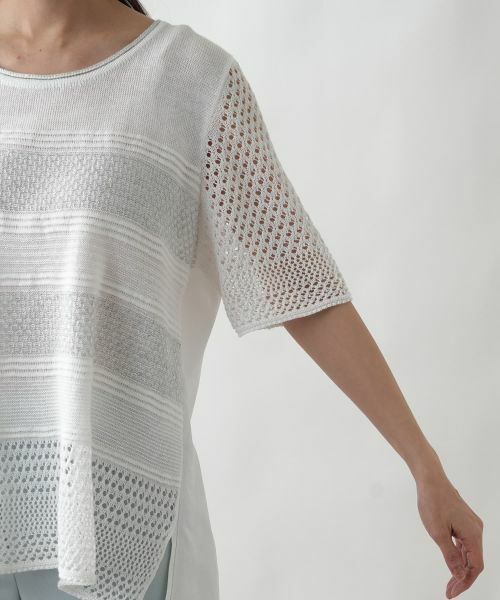 Leilian PLUS HOUSE / レリアンプラスハウス ニット・セーター | セーター【CINZIA CALDI】 | 詳細12