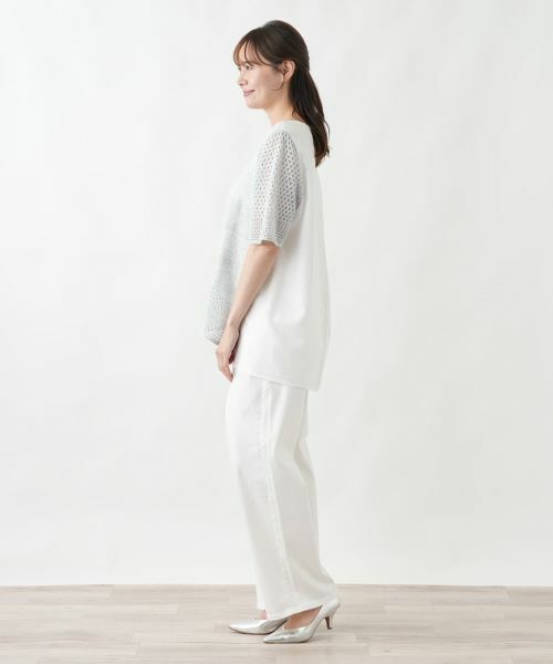 Leilian PLUS HOUSE / レリアンプラスハウス ニット・セーター | セーター【CINZIA CALDI】 | 詳細2