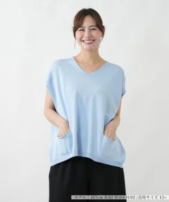 Leilian PLUS HOUSE / レリアンプラスハウス テーラードジャケット | ベスト【BIANCO&BLU】