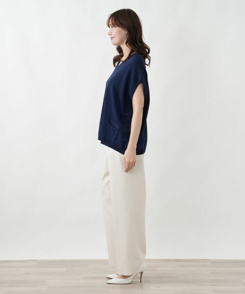 Leilian PLUS HOUSE / レリアンプラスハウス テーラードジャケット | ベスト【BIANCO&BLU】 | 詳細2