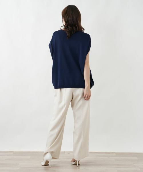 Leilian PLUS HOUSE / レリアンプラスハウス テーラードジャケット | ベスト【BIANCO&BLU】 | 詳細3