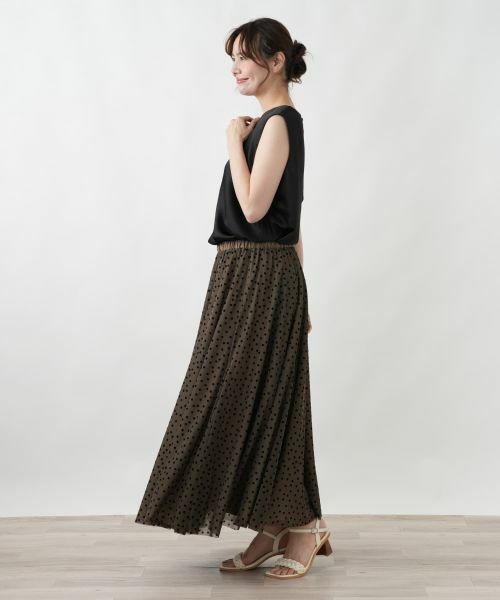 Leilian PLUS HOUSE / レリアンプラスハウス ミニ・ひざ丈スカート | スカート【BOURGE】 | 詳細2