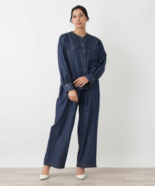 Leilian PLUS HOUSE / レリアンプラスハウス シャツ・ブラウス | ブラウス【NEMIKA】 | 詳細1