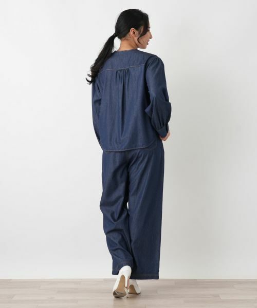 Leilian PLUS HOUSE / レリアンプラスハウス シャツ・ブラウス | ブラウス【NEMIKA】 | 詳細3