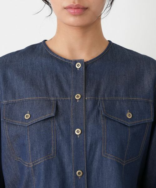 Leilian PLUS HOUSE / レリアンプラスハウス シャツ・ブラウス | ブラウス【NEMIKA】 | 詳細7