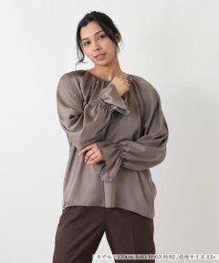 Leilian PLUS HOUSE / レリアンプラスハウス シャツ・ブラウス | ブラウス【NEMIKA】