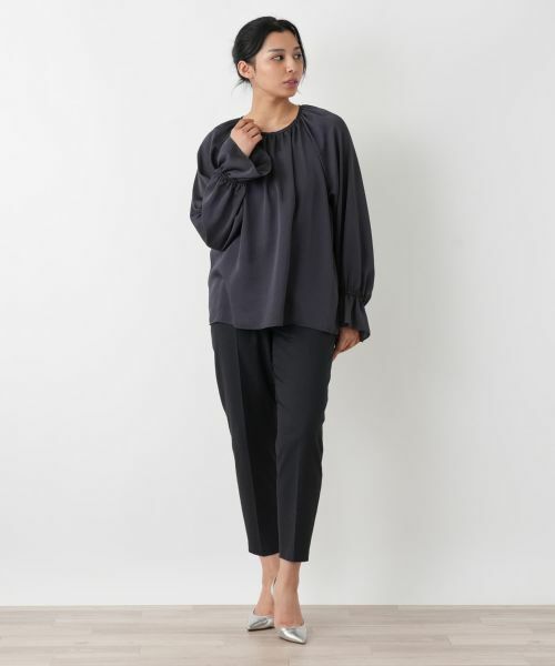 Leilian PLUS HOUSE / レリアンプラスハウス シャツ・ブラウス | ブラウス【NEMIKA】 | 詳細1