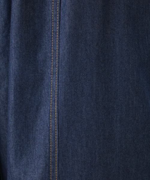 Leilian PLUS HOUSE / レリアンプラスハウス その他パンツ | デニム調 センターシームワイドパンツ【NEMIKA】 | 詳細11