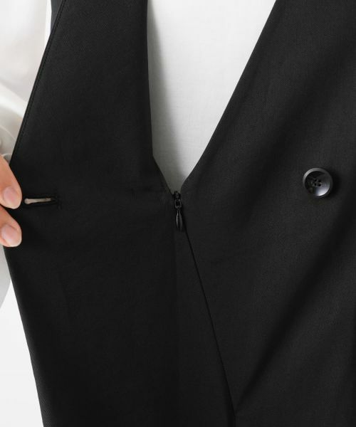 Leilian PLUS HOUSE / レリアンプラスハウス その他パンツ | ダブルブレストワイドオールインワン【NEMIKA】 | 詳細12