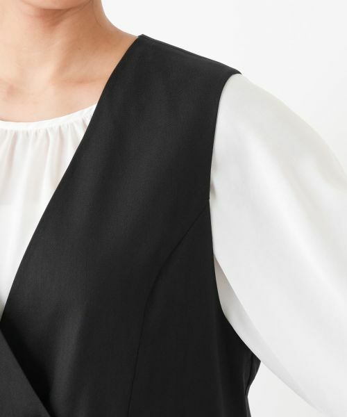 Leilian PLUS HOUSE / レリアンプラスハウス その他パンツ | ダブルブレストワイドオールインワン【NEMIKA】 | 詳細13